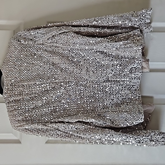 Sanctuary, NWT Charmed Sequin Blazer Jacket,Medium - Picture 10 of 10